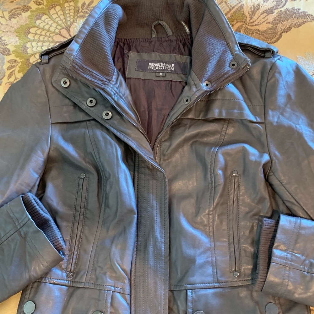 Kenneth Cole REACTION - women’s faux leather coat